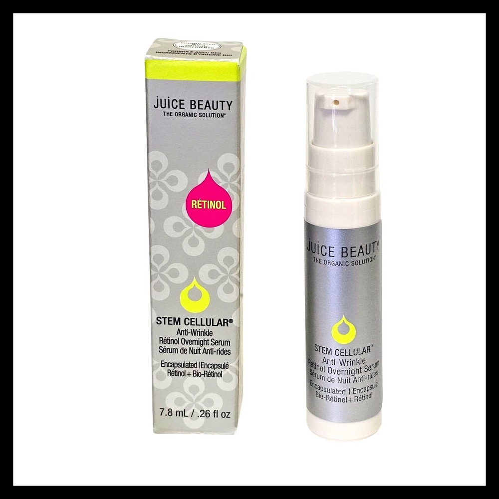Juice Beauty Retinol Serum‎ Anti-Wrinkle Overnight Treatment .26oz Travel size